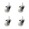 Service Caster 3 Inch Nylon Wheel Swivel 58 Inch Threaded Stem Caster Set Service Caster SCC-TS20S314-NYS-58212-4 - alternate 1
